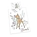 Produktbild Herding Disney´s Bambi Bettwäsche-Set, Mehrfarbig, 40 x 60 cm, 100 x 135 cm