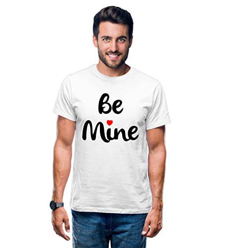 Image of Hangout Hub | Couple Tshirts | Be Mine | Set of 2 | Twinning