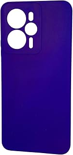 جراب متوافق مع هاتف Realme 14 سادة من السيليكون المبطن بطبقة مايكروفيبر لحماية الهاتف من الخدوش بتصميم شبابي مميز مضاد للصدمات بخامة عالية من 3mara store (موف)