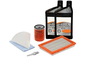 Generac 0J93200SSM Maintenance Kit for 8kW Air-Cooled Generator with 5W-30 Full Synthetic Oil