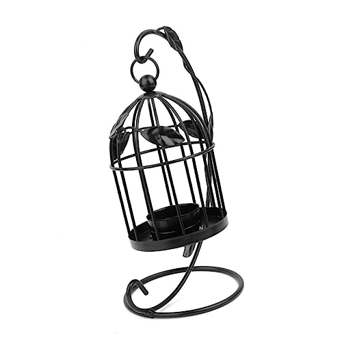 STOBAZA Hanging Candlestick Wire Candlestick Table Candlestick Candle Holder Candle Cage