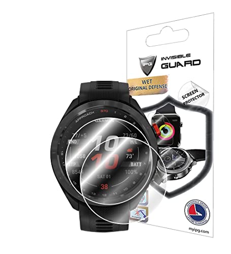 Film Garmin Approach S70 47mm IPG pour eviter les rayures sur l'ecran tactile
