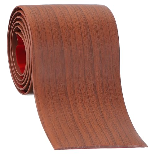 Bande de transition de sol en vinyle PATIKIL pour portes et tapis couleur noyer