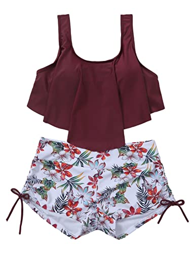 MakeMeChic Women's Swimsuits Two Piece Bathing...
