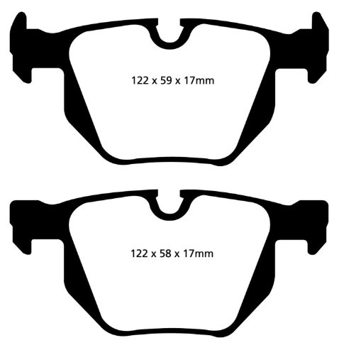 Image of EBC Brakes UD1042 Ultimax OEM Replacement Brake pad