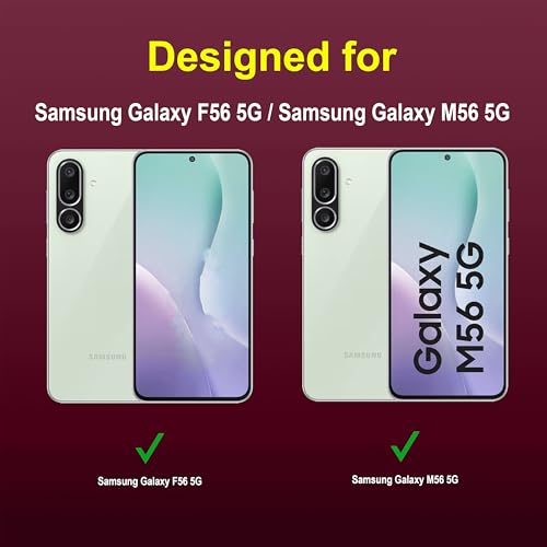 Image of amazon basics Back Case Cover for Samsung Galaxy F56 5G | Compatible for Samsung Galaxy F56 5G Back Cover | Liquid Silicon Magic Case with Camera Protection | Plum