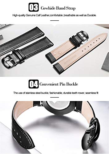 Image of OLEVS Men's Watches Analog Quartz Chronograph Dress Watch Multifunctional Stainsteel Steel Waterproof Classic Original Watch for Man