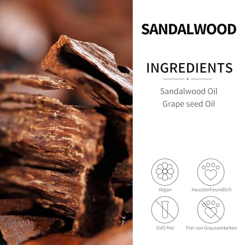 Image of Hanging Car Air Freshener-Sandalwood,Long Lasting Fragrance Car Scents,Car Decorations