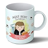 Planetacase - Taza procuradora - Regalo Original - Cerámica 330 mL - Taza Desayuno Apta para Microondas y Lavavajillas - Juicio - Resistente a Lavados