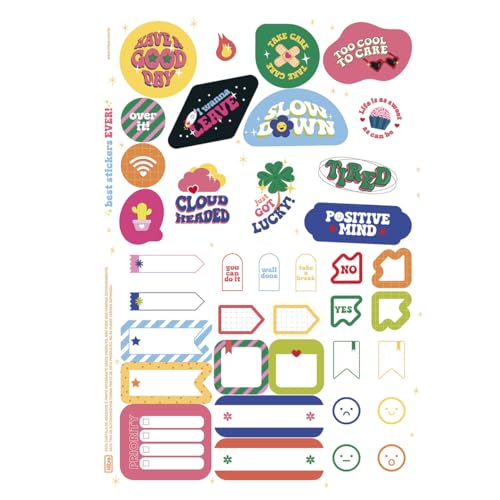 Tilibra - Folhas de Adesivos Tilidisco