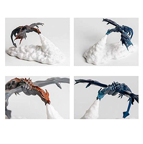 Primst 3D Printed Volcano Dragon Lamps,Night Light Moon Light,Desktop Lamp For Bedroom Office Children Gifts (Orange) #TOP4