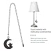 OSALADI Ceiling Fan Pull Chain Light Chain Extender Vintage Style for Home Decor Easy to Cut