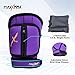 MaxxMMA Adjustable Weighted Gloves, 2 lb. Set - Removable Weight (2 x 0.5 lb. Each Glove) for Sculpting MMA Kickboxing Cardio Aerobics Hand Speed Coordination Shoulder Strength (Purple)