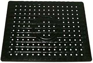 UxradG Soft Rubber Kitchen Sink Mat, Anti Slip Sink Protector Mat, Practical Dish Draining Mat for the Kitchen Sink or Countertops(Black,size:Rectangle)