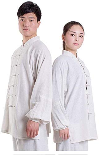 Tai Chi odzież do sztuk walki mundury Tai Chi odzież mundurowa, uniseks chińska tradycyjna Qi Gong sztuki walki skrzydło Chun Shaolin Kung Fu Taekwondo tkaniny treningowe odzież spodnie fo