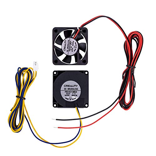 Creality Official 4024 Extruder Hot End Turbo Fan - 40x40x10MM 24V DC Cooling Fan for Ender 3/5 Series 3D Printe