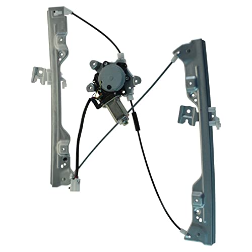 Image of TRQ Front Driver Side Power Window Motor and Regulator Assembly Power Compatible with 2003-2006 Nissan Altima 2002 Nissan Altima from 10 /01 /01 Production Date