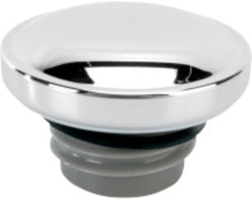 Drag Specialities DS390135 Chrome Gas Cap for Harley-Davidson 1982-1995, Vented