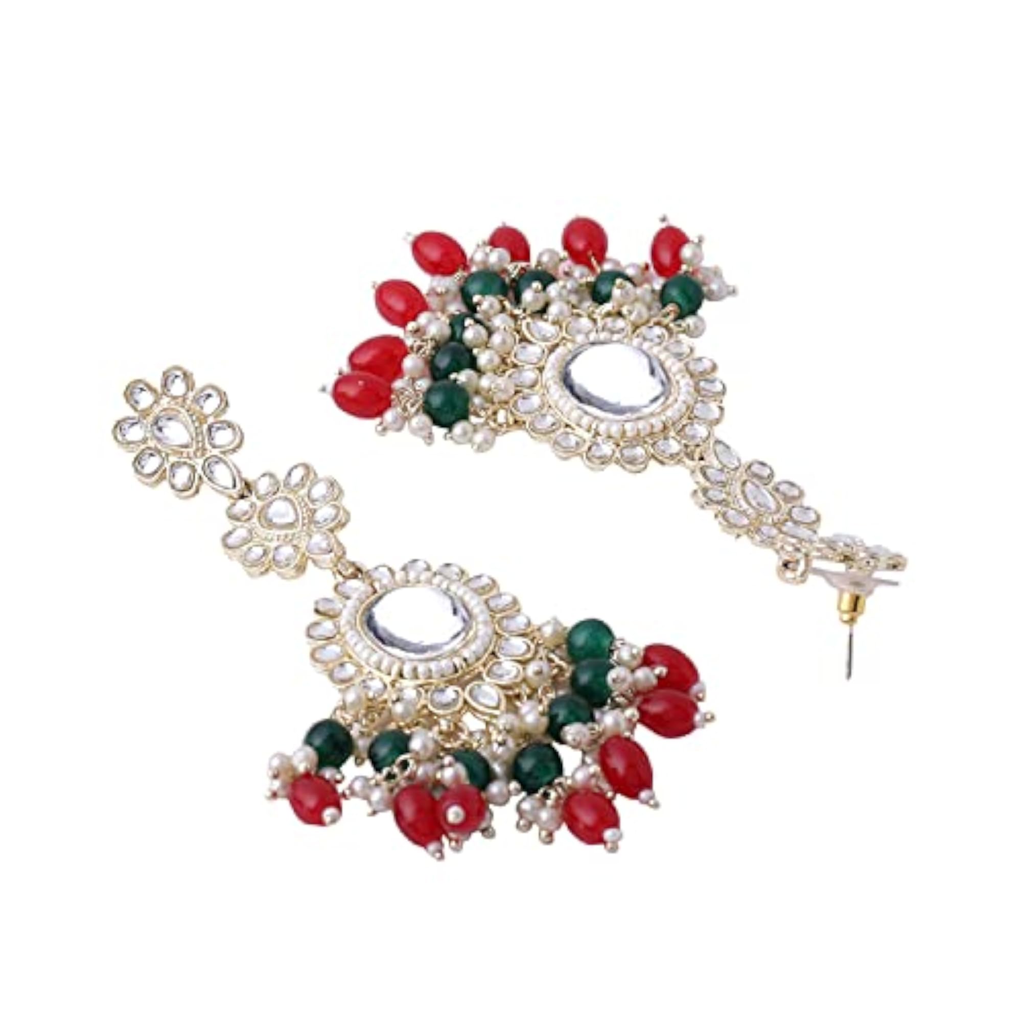 Chandbali Kundan Earrings for Women