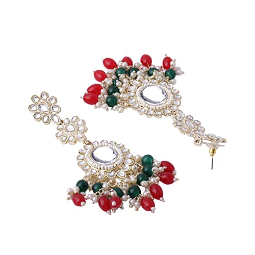 Chandbali Kundan Earrings for Women