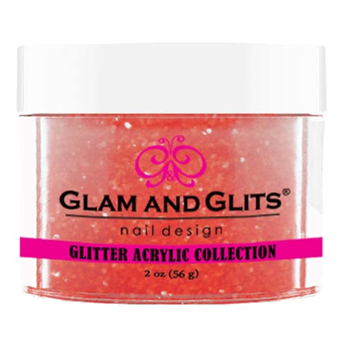 Glam & Glits Glitter Acrylic Collection (38 ELECTRIC ORANGE)