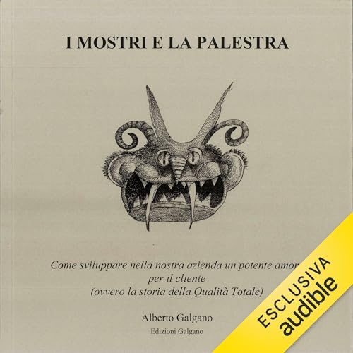 I mostri e la palestra Audiolibro Por Alberto Galgano arte de portada