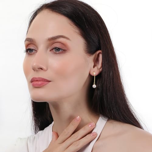 ToHeart Chain Link Earrings for Womens Hypoallergenic 14K Chain Earrings for Womens Minimalist 14K Gold Earrings for Girls4