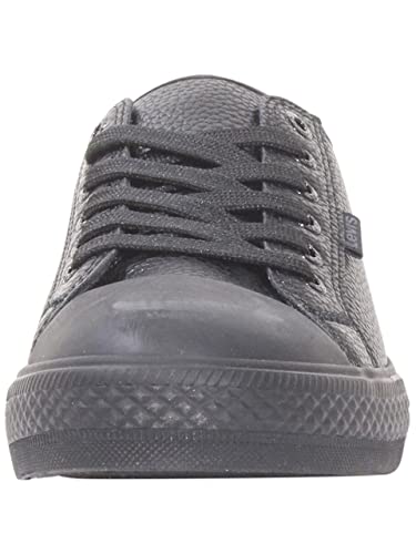 Levi's Women's Stan-Buck-Tumbled-UL Sneakers Low Top Black Mono Chrome Sz. 72