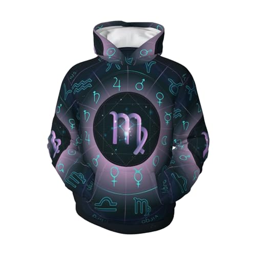 Virgo Boy, Girls Sports Shirt Youth Pullover Fashion Hooded Sweatshirt4