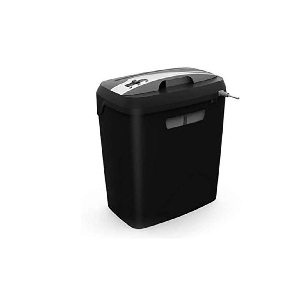 trituradora eléctrica, 5 de Hojas Sueltas de Papel Trituradora, Trituradora, for la pequeña Oficina Uso en el hogar, 13Gallons Cesta, Negro
