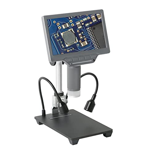 Microscopio digital electronico 12MP 208X con video 1080p y almacenamiento TF USB