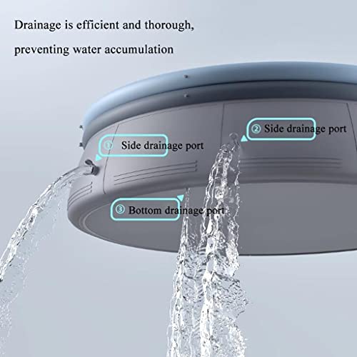 GIZNXBA Planschbecken Groß 71 * 20 Zoll Familienpool Aufblasbar Swimmingpool Garten Für Erwachsene, Planschbecken Für Hinterhof Innen Und Außen – Bild 6