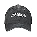 Sonor Drumsdistressed Baseball Cap Solid Color Adjustable Vintage Unisex Versatile Washed Dad Hat