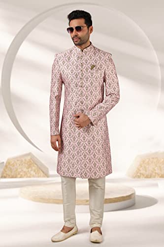 Indian Ethnic Royal Designer Party Wear Traditional Groom Wedding Indo Western Sherwani For Men4