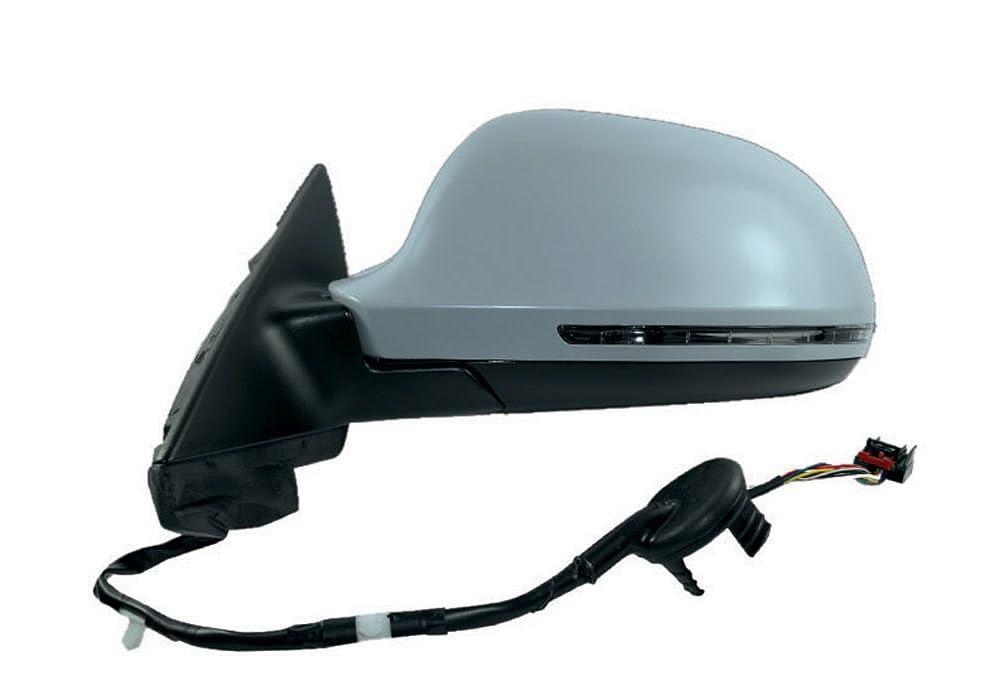 Alkar 6155791 8-Pin Outside Complete Electric Heated Primed Aspherical Mirror with Blinker