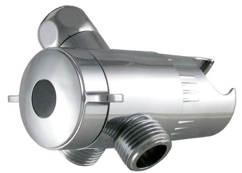 LDR Industries 520 2469CP Shower Diverter, Silver