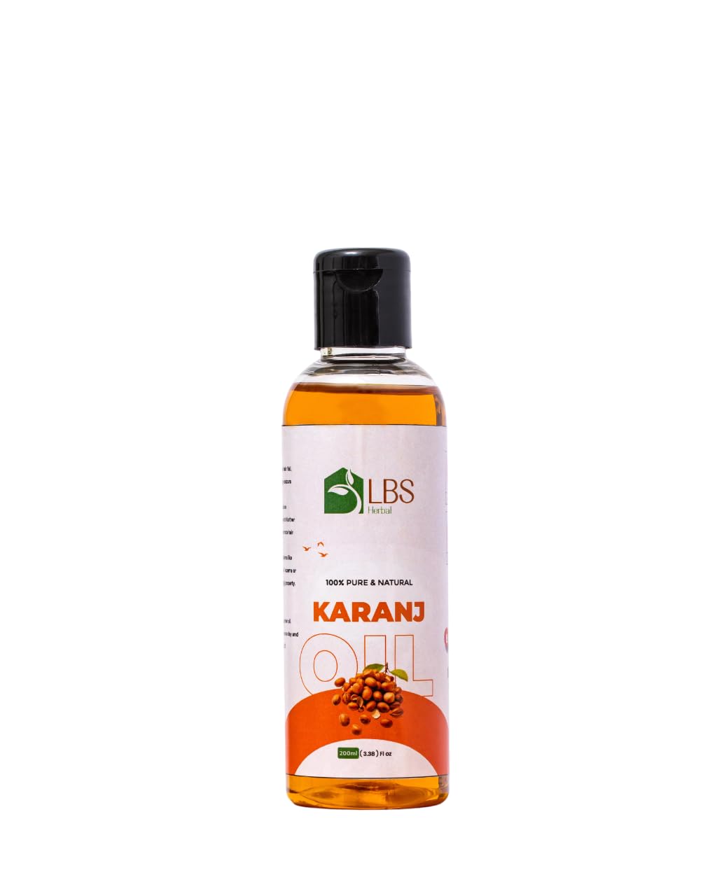 LBS Pure Karanj Oil 100% Extra Virgin Cold-Pressed Natural Oil For Skin, Hair, & Scalp Anti-Inflammatory Properties Anti-Inflammatory, Moisturizing Oil For Acne, Eczema & Dandruff 200Ml (Pack_1)-image-31