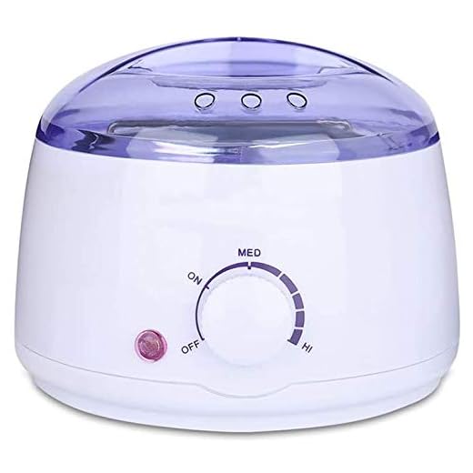 Professional Electric Wax Warmer and Heater for Soft, Paraffin, Warm, Crème and Strip Wax | Wax Melter for Hair Removal with Adjustable Temperature for Salon Quality Results