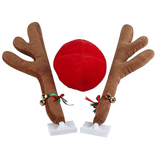 Abnaok Auto Rentier Kostüm Weihnachtsdeko, Auto Weihnachtsdeko...