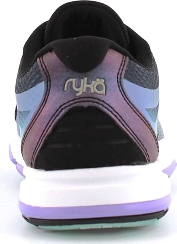 Ryka Women's Devotion Plus 2 Walking Shoe, Black/Purple, 10 Wide Us #TOP3