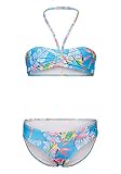 Chiemsee Mädchen Bikini Bikinis, Light Bl. White, 158/164