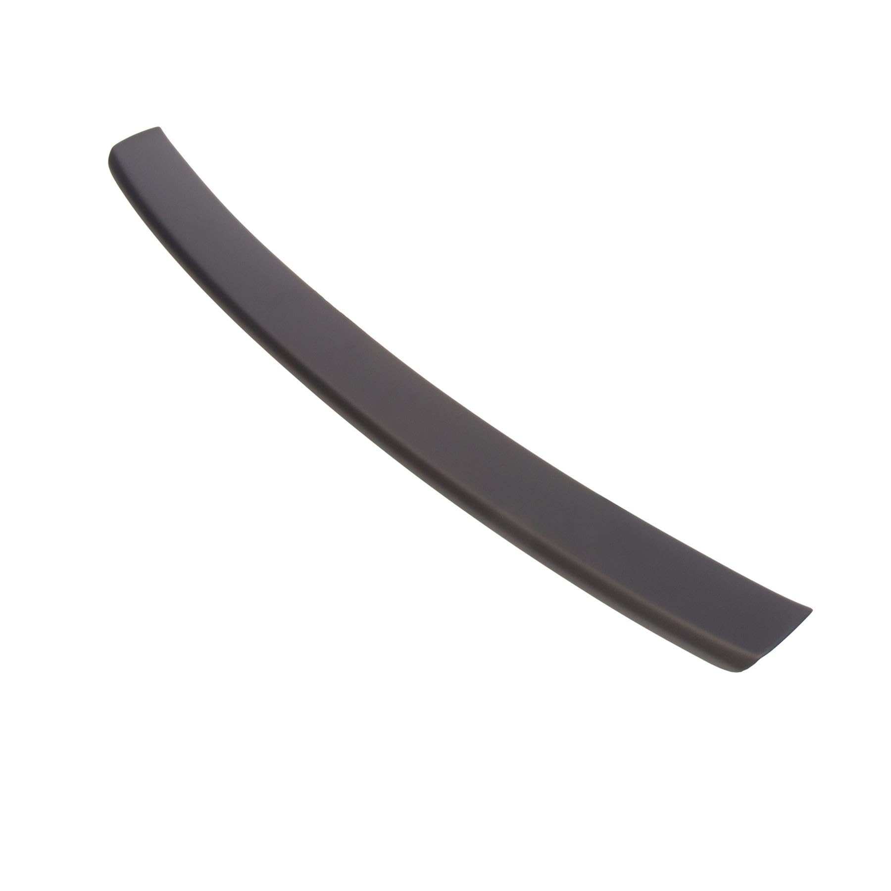 Travall Car Trunk Bumper Protector Compatible with Volkswagen Touran (2010-2015) - Vehicle-Specific Black Smooth Plastic Bumper Protection Against Scuffs and Scratches