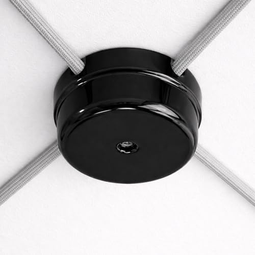 Scatola di distribuzione retrò in porcellana, 78 mm