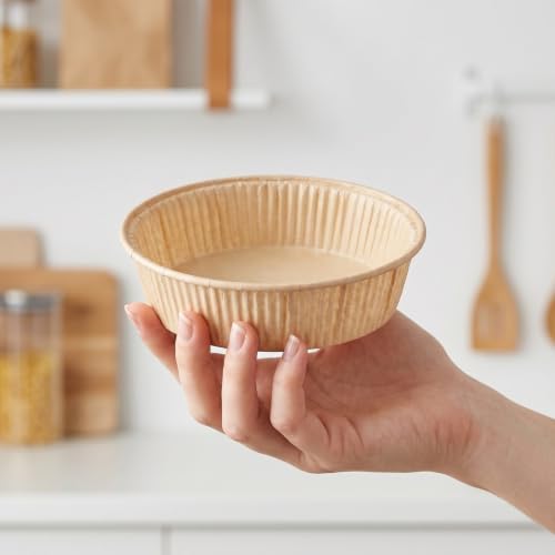 Moldes de mini tarta redondos para magdalenas y cápsulas de horno GALPADA 8