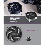 Cooler Master i30 CPU Cooler - 92mm Low Noise Cooling Fan & Heatsink (RH-I30-26FK-R1)- for Intel Socket LGA 1150/1151 / 1155/1156 (i30) - Image 5