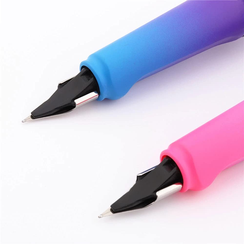Penna stilografica per ufficio e ufficio, colori misti, per studenti, cancelleria e pennini per penne (C)