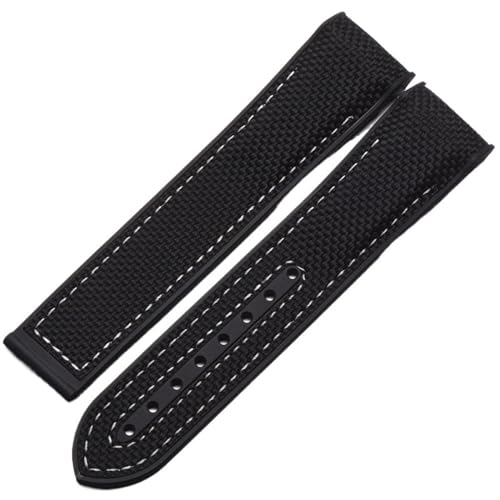 Bracelet silicone pour Omega Seamaster évite la transpiration au poignet