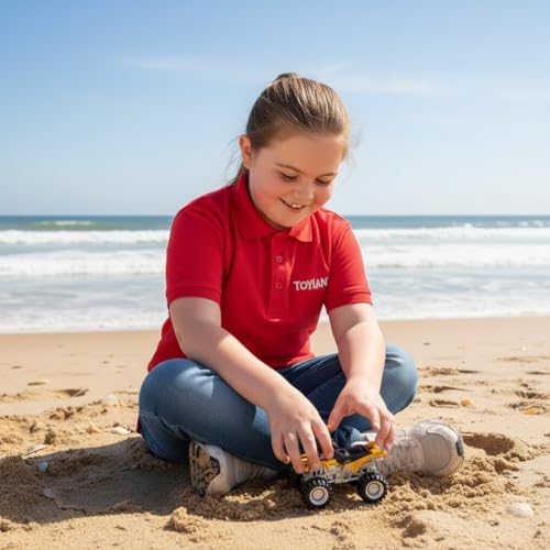 Toyland 11cm Reibungsgetriebenes Quad mit Druckguss Designs - 1 zufällig ausgewählt - Jungenspielzeug