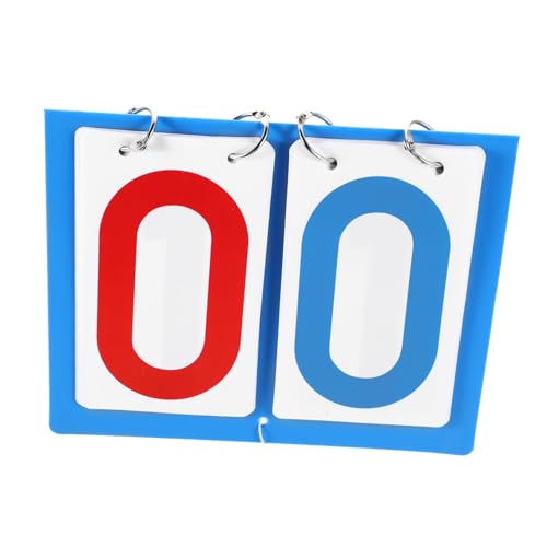 balacoo Portable Table Top Scoreboard Score Flipper Indoor and Outdoor Scorekeepers Professional Recreational Referee Gear for Sports Basketball Football Baseball