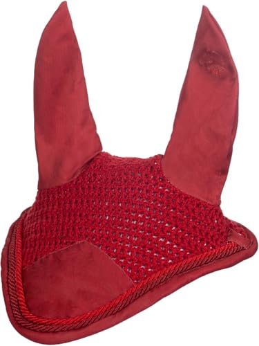 Bonnet anti-mouches HKM évite les secousses de tête du Pur-sang rouge